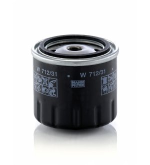 Filtr oleju MANN-FILTER W 712/31