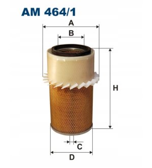 Filtr powietrza FILTRON AM 464/1