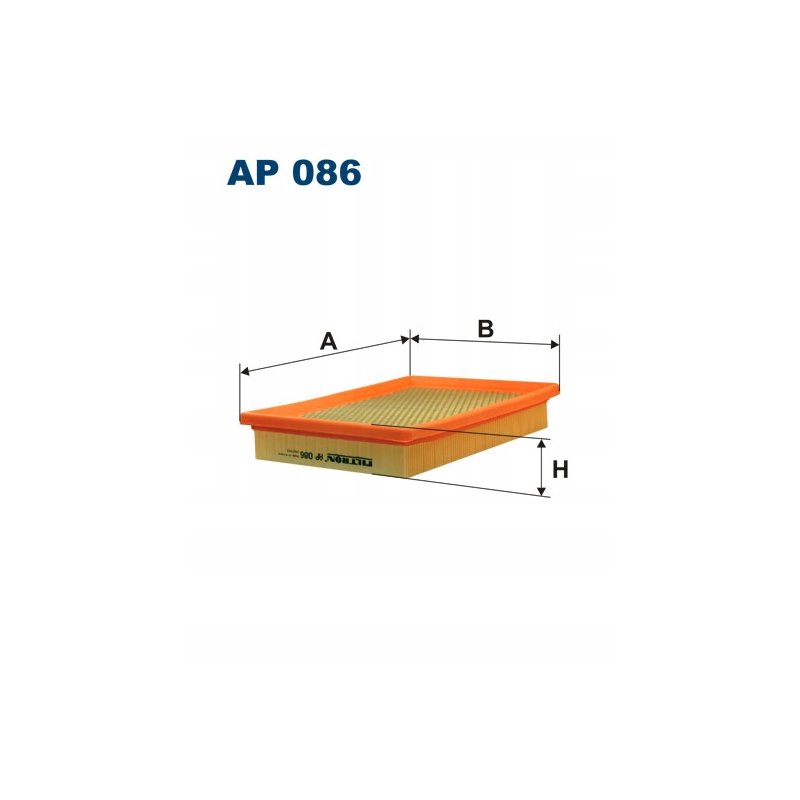 Filtr powietrza FILTRON AP 086