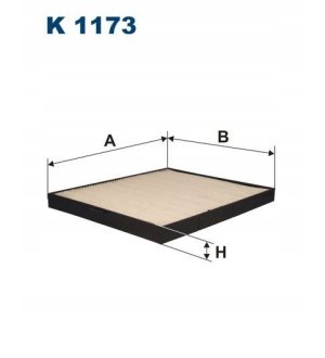 Filtr kabiny FILTRON K 1173