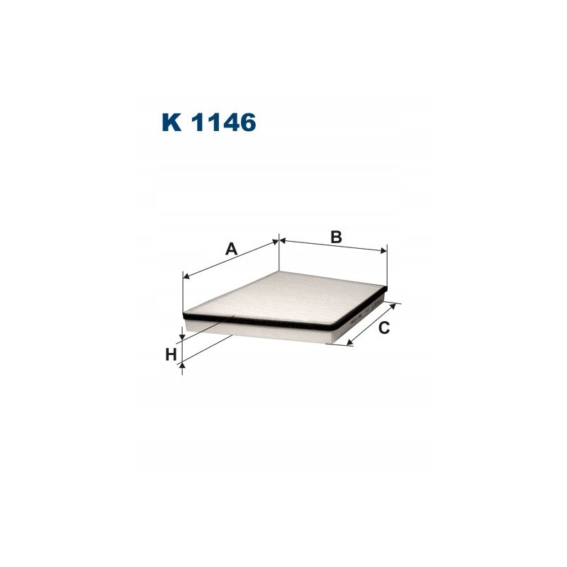 Filtr kabiny FILTRON K 1146