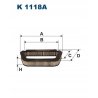 Filtr kabiny FILTRON K 1118A