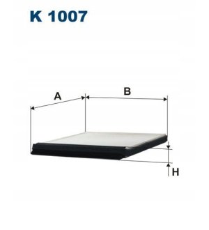 Filtr kabiny FILTRON K 1007
