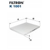 Filtr kabiny FILTRON K 1001