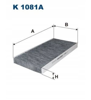 Filtr kabiny FILTRON K 1081A
