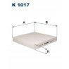 Filtr kabiny FILTRON K 1017