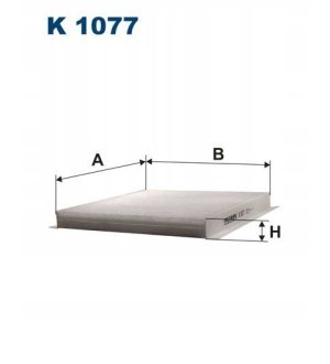 Filtr kabiny FILTRON K 1077