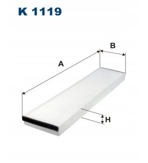 Filtr kabiny FILTRON K 1119