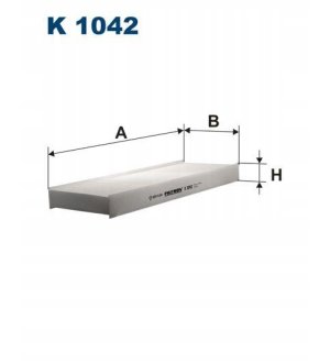 Filtr kabiny FILTRON K 1042