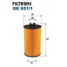 Filtr oleju FILTRON OE 651/1