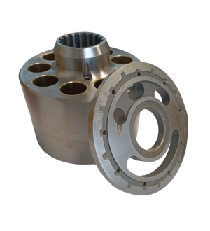 Cylinder pompy hydraulicznej z tarczą  prawy Kawasaki K3V180