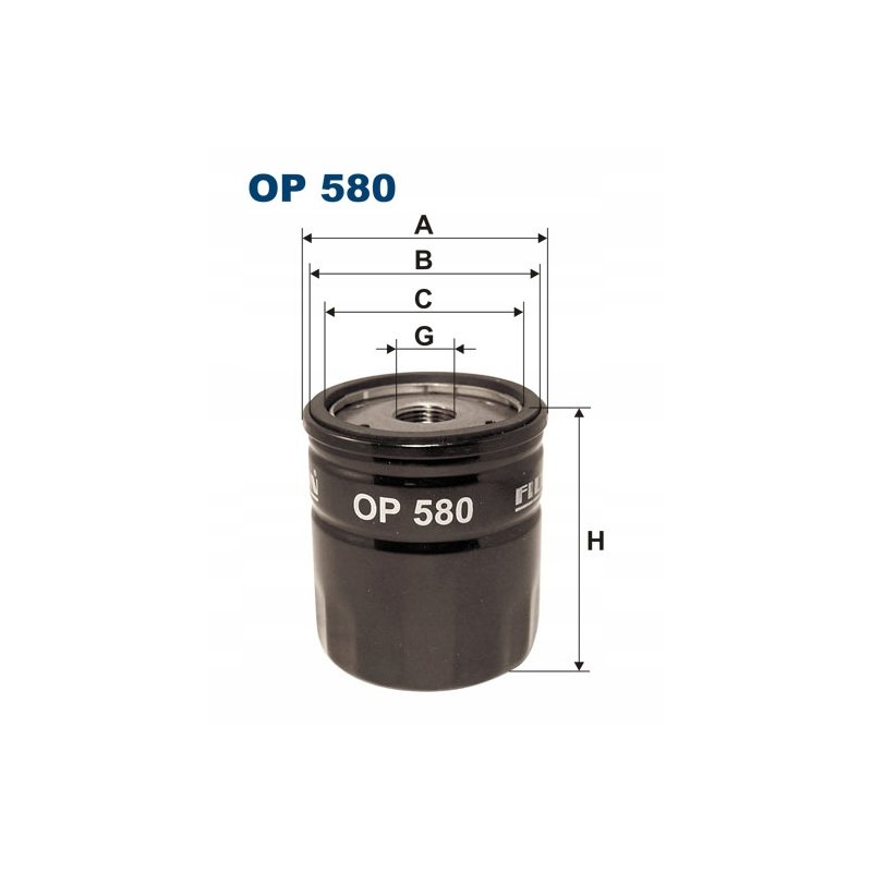 Filtr oleju FILTRON OP 580