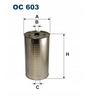 Filtr oleju FILTRON OC 603