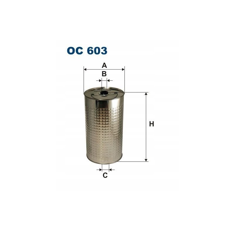 Filtr oleju FILTRON OC 603
