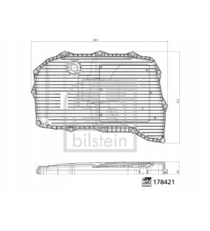 Filtr hydrauliki skrzyni biegów FEBI BILSTEIN FE178421