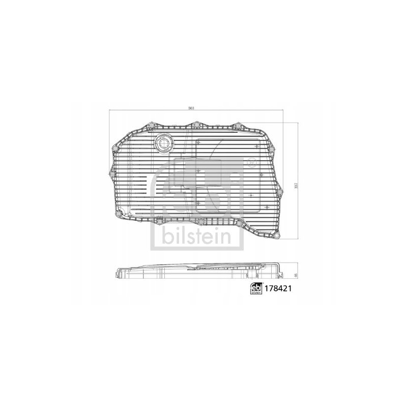 Filtr hydrauliki skrzyni biegów FEBI BILSTEIN FE178421