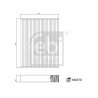 Filtr kabiny FEBI BILSTEIN FE184570