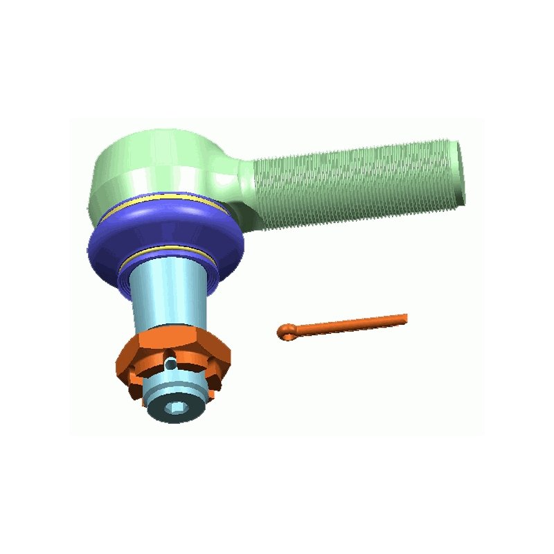 Końcówka drążka kierowniczego LEMFOERDER LMI12280