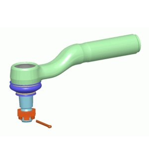 Końcówka drążka kierowniczego LEMFOERDER LMI37327