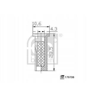 Filtr Ad Blue FEBI BILSTEIN FE179708