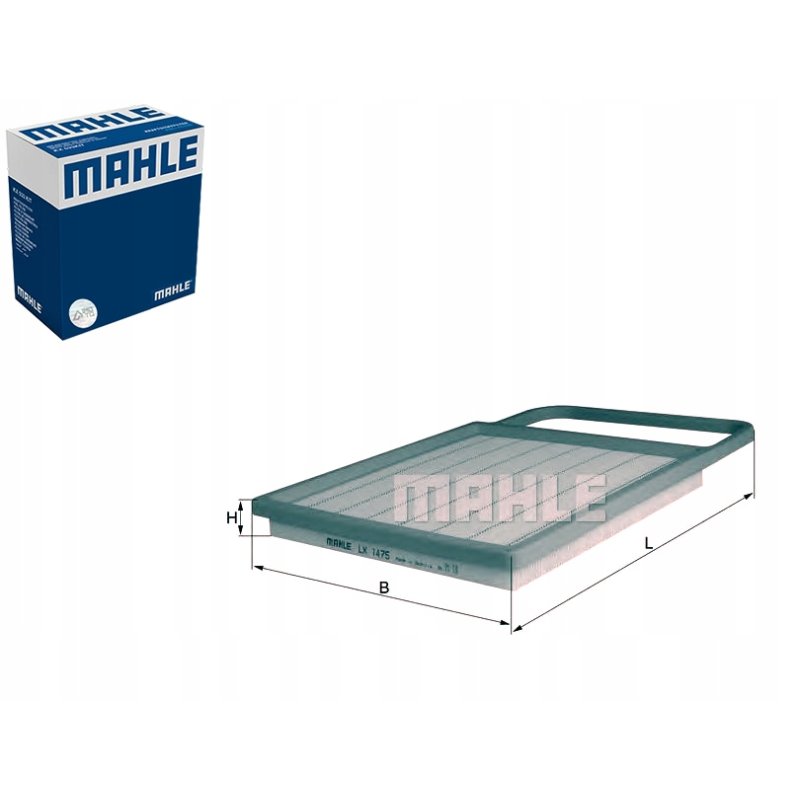 Filtr powietrza KNECHT LX1475