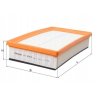 Filtr powietrza KNECHT LX3344