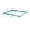 Filtr powietrza KNECHT LX469/1