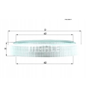 Filtr powietrza KNECHT LX58