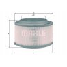 Filtr powietrza KNECHT LX3458