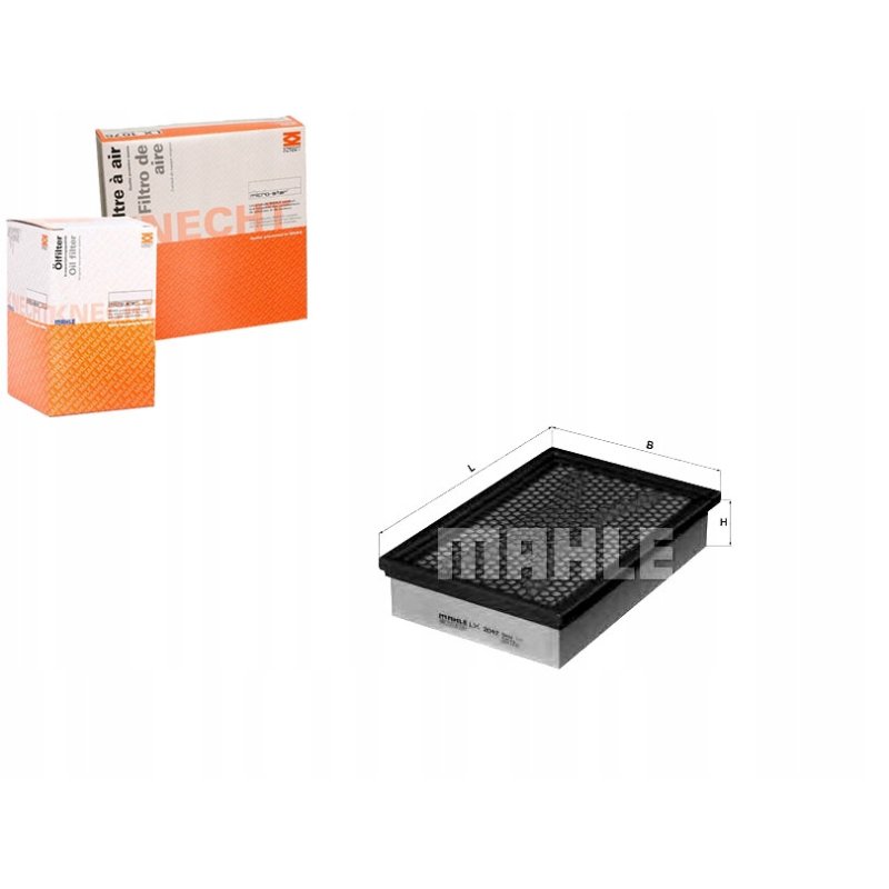 Filtr powietrza KNECHT LX2047