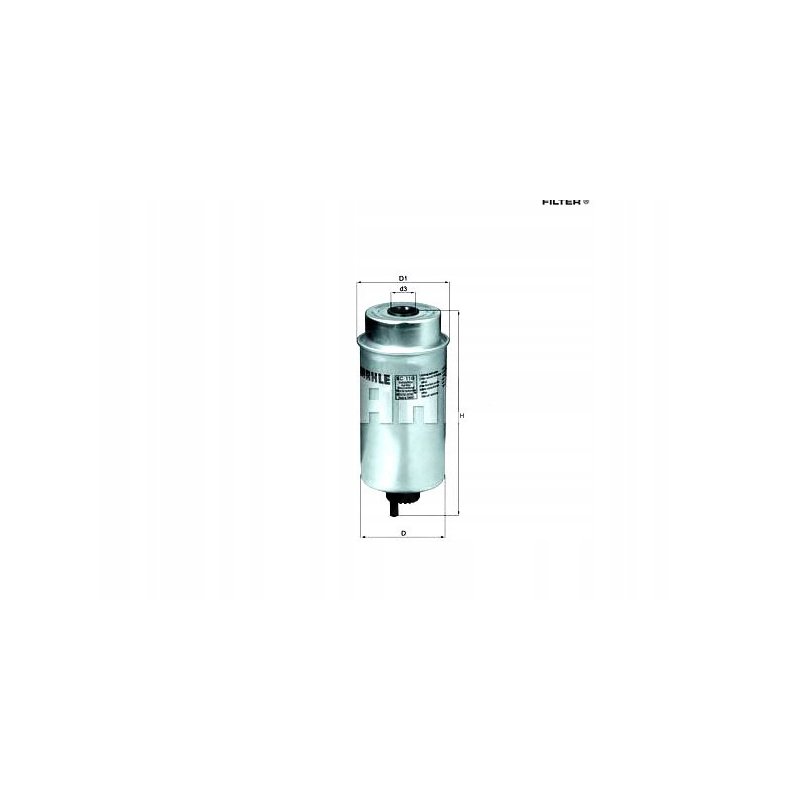 Filtr paliwa KNECHT KC116