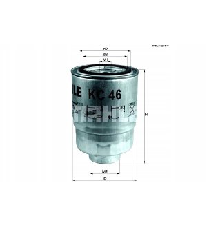 Filtr paliwa KNECHT KC46