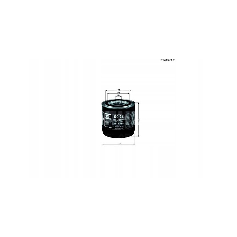 Filtr oleju KNECHT OC28