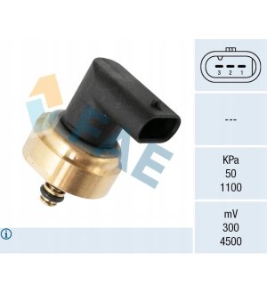 Czujnik ciśnienia paliwa FAE FAE15615