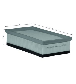 Filtr powietrza KNECHT LX1617