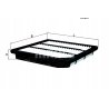 Filtr powietrza KNECHT LX3455
