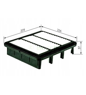 Filtr powietrza BOSCH FILTRY 1 457 433 965