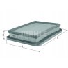 Filtr powietrza KNECHT LX1825