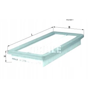 Filtr powietrza KNECHT LX2738