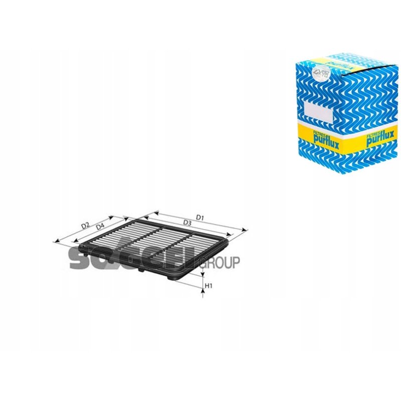 Filtr powietrza KNECHT LX2690